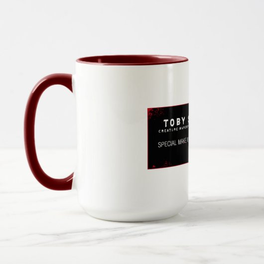 トービー販売法の創造物の化粧FXの店のコーヒーのマグ マグカップ (左)