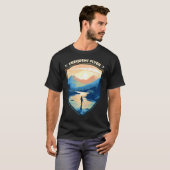 トーファノック滝 イサカ 滝 ニューヨーク Tシャツ (正面フル)
