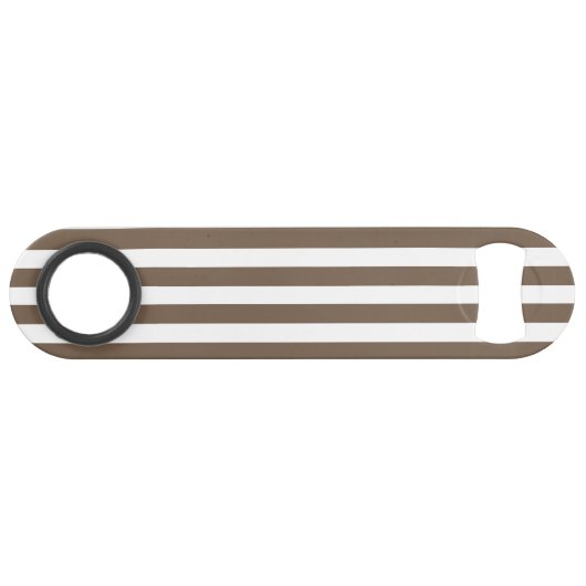 トープと白いキャンディストライプー スピード栓抜き (裏面横)