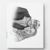 トーマスとキャンディス フォトプラーク (正面)