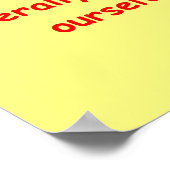 トーマスエジソン引用文 ポスター (角)