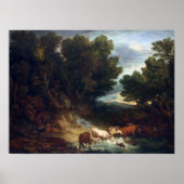 トーマスガインズボローザウォーターリングプレイス ポスター (正面)