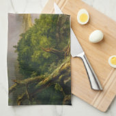 トーマスコールザオックスボウザコネチカット川 キッチンタオル (四つ折り)