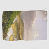 トーマスコールザオックスボウザコネチカット川 ゴルフタオル (横)