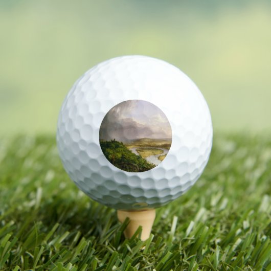 トーマスコールザオックスボウザコネチカット川 ゴルフボール (インサイチュ 木)