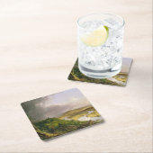 トーマスコールザオックスボウザコネチカット川 スクエアペーパーコースター (インサイチュ)