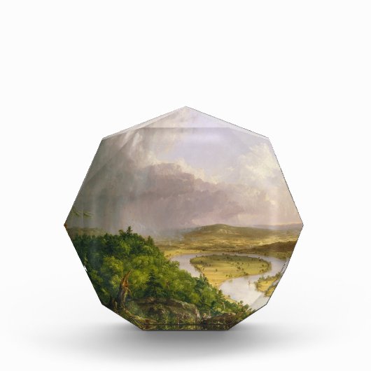 トーマスコールザオックスボウザコネチカット川 フォトブロック (正面)