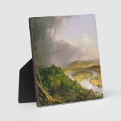 トーマスコールザオックスボウザコネチカット川 フォトプラーク (正面)