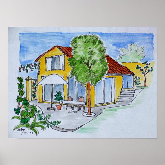 トーマスハウス |マルセイユ（フランス） ポスター (正面)