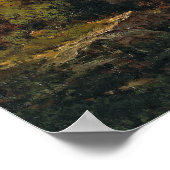 トーマスヒル – インディアンバイアレイクイン威厳のあるア ポスター (角)