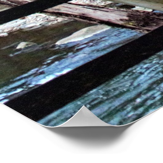 トーマスミル屋根付き橋ポスター ポスター (角)