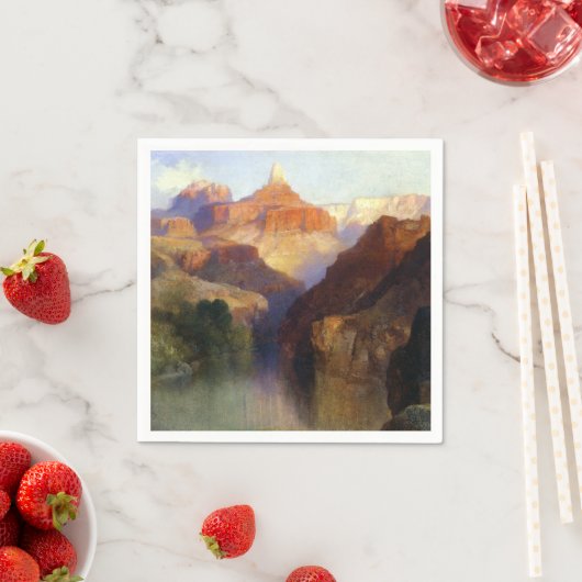 トーマスモランゾロアスターピーク スタンダードカクテルナプキン (インサイチュ)