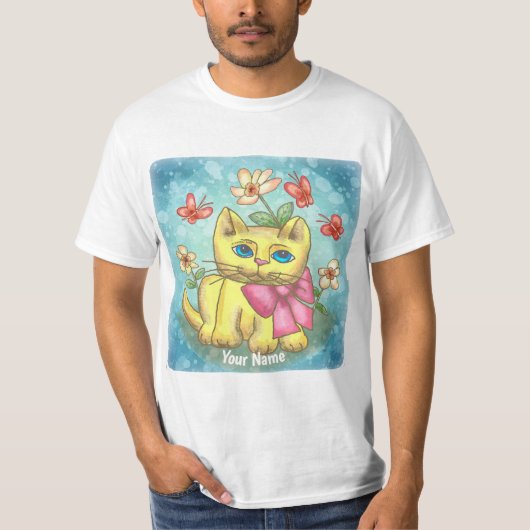 トーマス子猫 Tシャツ (正面)