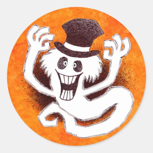 トーマス幽霊シール シール (正面)