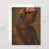 トーマス・エイキンズのネグレス ポストカード (正面/裏面)