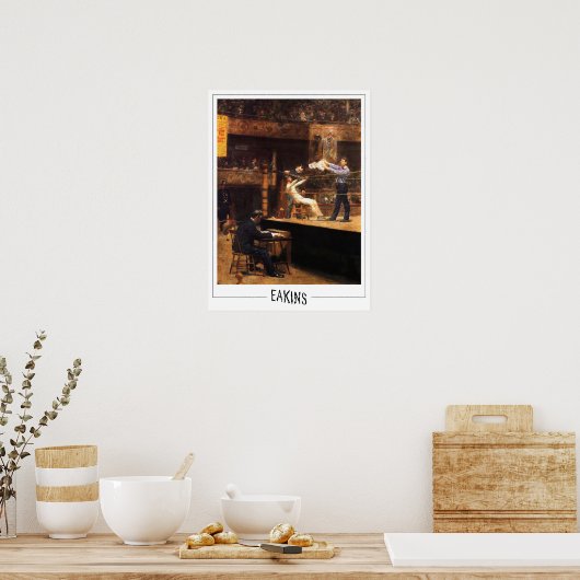 トーマス・エイキンズ・ゼディング・アート・ポスター#350 ポスター (キッチン)