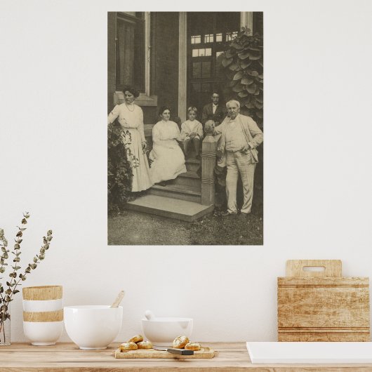 トーマス・エジソンと家族のポスター ポスター (キッチン)