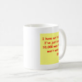 トーマス・エジソンの引用文 コーヒーマグカップ (正面右)