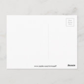 トーマス・エジソンの故郷 ポストカード (裏面)