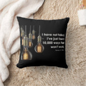 トーマス・エジソンの枕 クッション (ブランケット)