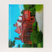 トーマス・エジソン・クリスマス・グリーティングの本拠地 ジグソーパズル (縦)