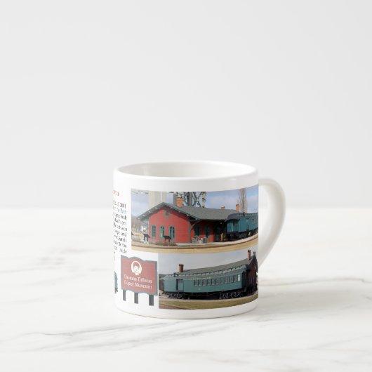 トーマス・エジソン・デポ博物館 エスプレッソカップ (正面右)