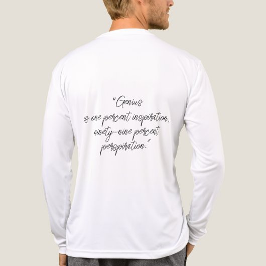 トーマス・エジソン トライブレンドTシャツ (背面)