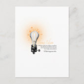 トーマス・エジソンTシャツ ポストカード (正面)