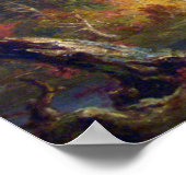 トーマス・コールによるホワイトマウントズのノッチ ポスター (角)