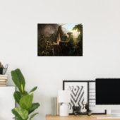 トーマス・コールのエデン園からの追放 ポスター (ホームオフィス)