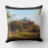 トーマス・コールの出発 クッション (裏面)