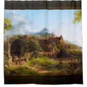 トーマス・コールの出発 シャワーカーテン (正面)