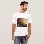 トーマス・コールの『人生の旅 幼年期』 Tシャツ (正面フル)