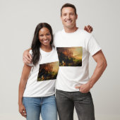 トーマス・コールの『人生の旅 幼年期』 Tシャツ (ユニセックス)