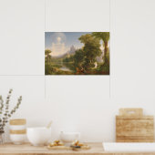 トーマス・コール生命青年航海1840 ポスター (キッチン)