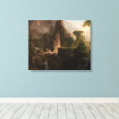 トーマス・コール – エデンの園からの追放 キャンバスプリント (インサイチュ (ウッドフロア))