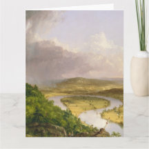 トーマス・コール「オックスボウ（ノーサンプトン近くのコネチカット川）」