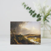 トーマス・コール – カウボウ、コネチカット川 ポストカード (スタンド正面)