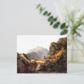 トーマス・コール – 「モヒカンの最後」の場面 ポストカード (スタンド正面)