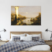 トーマス・コール – 帝国大混乱の過程 キャンバスプリント (インサイチュ (寝室))