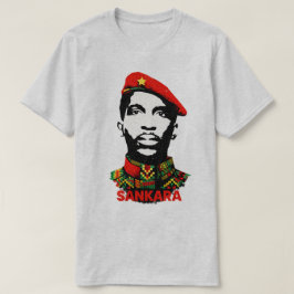 トーマス・サンカラ パン・アフリカン革命 ケンテ柄 Tシャツ