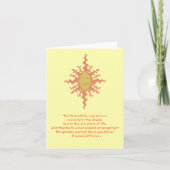 トーマス・ジェファーソンの友情の引用文Notecard カード (正面)