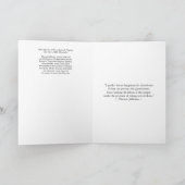 トーマス・ジェファーソンの自由の引用文 カード (内部)