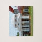 トーマス・ジェファーソンのMonticello ジグソーパズル (縦)