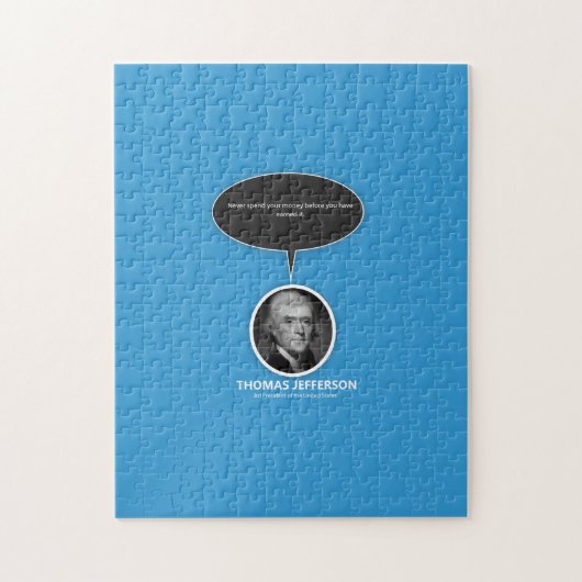 トーマス・ジェファーソン写真パズル ジグソーパズル (縦)
