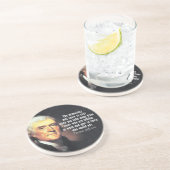 トーマス・ジェファーソン引用文・オン・ソシアルズ コースター (側面)