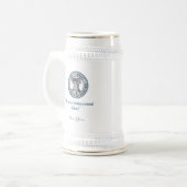 トーマス・ジェファーソン引用文(警戒) ビールジョッキ (正面左)