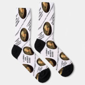 トーマス・ジェファーソン私は本なしには生きられない引用文 ソックス (右)