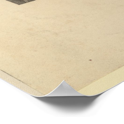 トーマス・ジェファーソン第3代米国大統領リトグラフ ポスター (角)