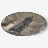 トーマス・ジェファーソン記念銅像 ペーパープレート (アングル)